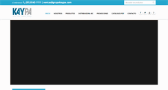 Desktop Screenshot of grupokaypa.com